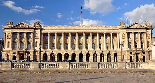 Hotel de la Marine on the Place de la Concorde (1761–70)