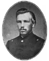 Old picture of an American Civil War captain