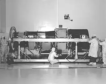 HEAO-2 checked at the X-Ray Calibration Facility at the Marshall Space Flight Center