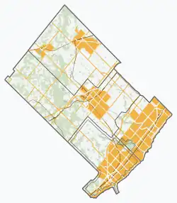 Brookville is located in Regional Municipality of Halton