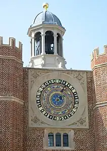 Hampton Court astronomical clock