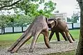 Giant Hand Sculptures near National Museum, Calabar.