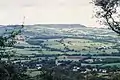 View from Hardown Hill looking northwest over Whitechurch Canonicorum