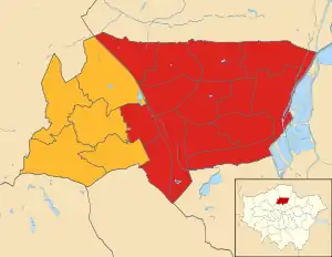 2018 results map