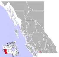 Location of Harrison Mills