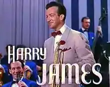 Bandleader Harry James in 1943