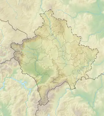 Nerodimka is located in Kosovo