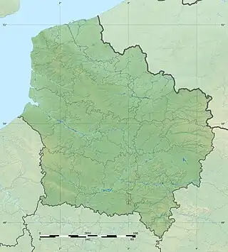 Ternoise is located in Hauts-de-France