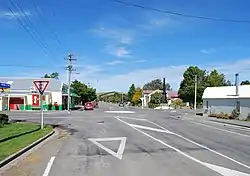 High St, the main street of Hawarden