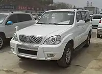 Hawtai Terracan front (China)