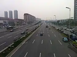 Dongzong Expressway on the center of the subdistrict, 2016