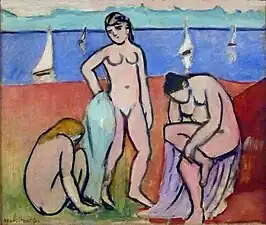 Les trois baigneuses (Three Bathers), 1907, Minneapolis Institute of Art, Minneapolis