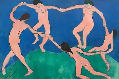 Henri Matisse, The Dance (first version), 1909