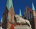 Henry the Lion Monument in Schwerin