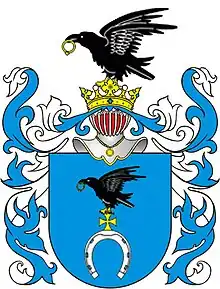 Herb Ślepowron (Bujno, Korwin)