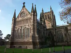 Hereford Cathedral (1079–1250) Lady chapel