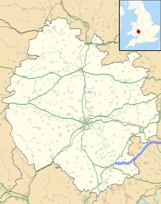 Ledbury is located in Herefordshire