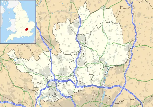 RAF Barkway is located in Hertfordshire