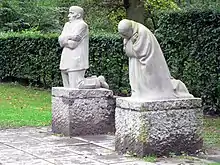 Sculpture: The Grieving Parents by Käthe Kollwitz