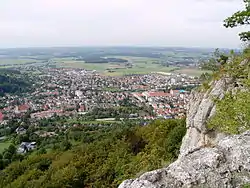 Heubach seen from Rosenstein