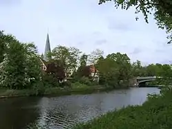 St. John's church near River Alster