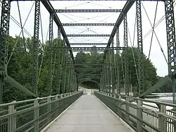 Douglas & Jarvis Patent Parabolic Truss Iron Bridge