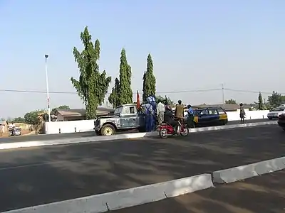 Highway view in Tamale