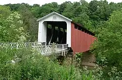 The Hildreth Bridge, a township landmark