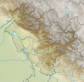 Location of Chandar Nahan lake in Himachal Pradesh