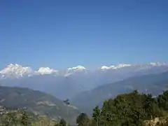 Himalayan range GAURISHANKAR