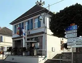 The town hall in Hirtzfelden