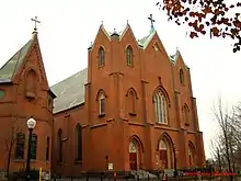 Front of St. Mary's Church