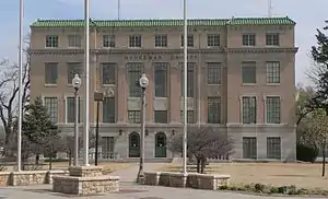 Hodgeman County Courthouse in Jetmore (2016)