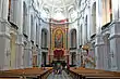 High altar from the nave