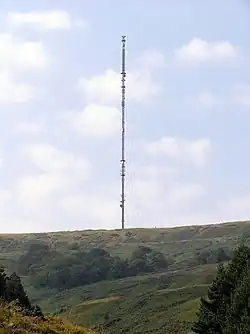 Holme Moss radio tower