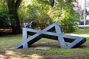 Holocaust memorial built in 2005