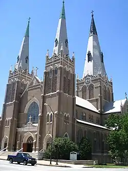 Holy Family Cathedral, Rectory, and School