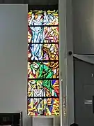 Stained glass window