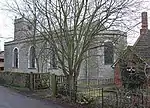 Church of Holy Trinity, attached walls and railings