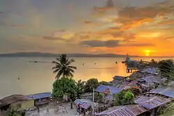 Sunset at Hondagua Seaport