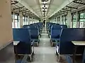 Inside the 1964 First-class compartment