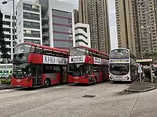 KMB Wrightbuses in Hong Kong