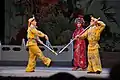 Beijing Opera "Guifei Drunk with Wine" (Chinese: 贵妃醉酒) being played