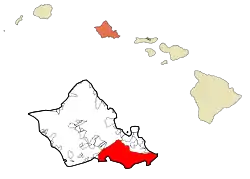 Honolulu and East Honolulu in Honolulu County and the state of Hawaii