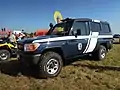 Mountain Rescue Service's Toyota Land Cruiser