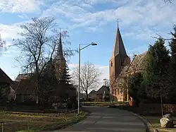 Two churches in Horssen