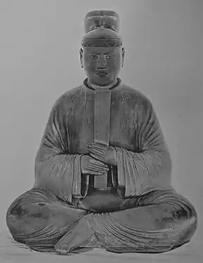 Sculpture of Shōtoku from Hōryū-ji temple