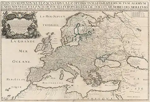 Map of Europe (1642)