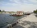 Houseboat within west bank of the Hai River, 2009