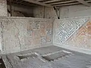 Mural in Huaca Cao Viejo, Peru